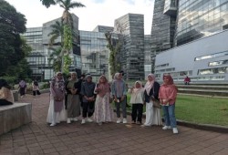 Tim Riset MTsN 7 Lima Puluh Kota ikuti tour Edukatif Spesial ke Universitas Indonesia